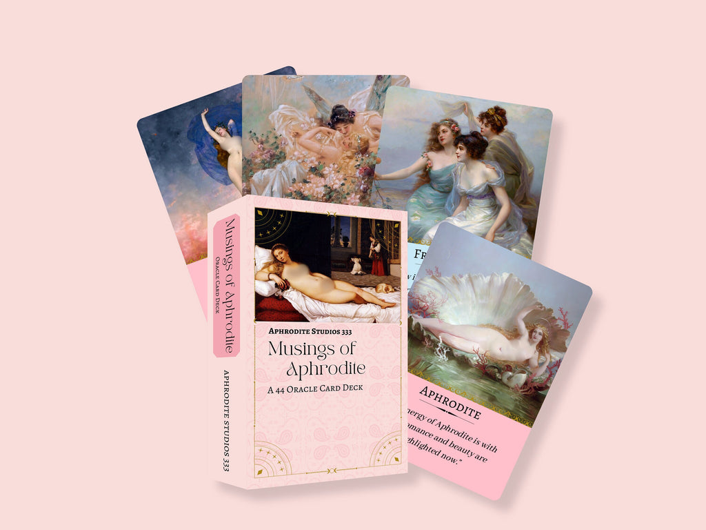 Aphrodite Oracle | Musings of Aphrodite Oracle | Venus Oracle | Aphrodite Tarot | Goddess Tarot | self-care tarot | Venus Oracle