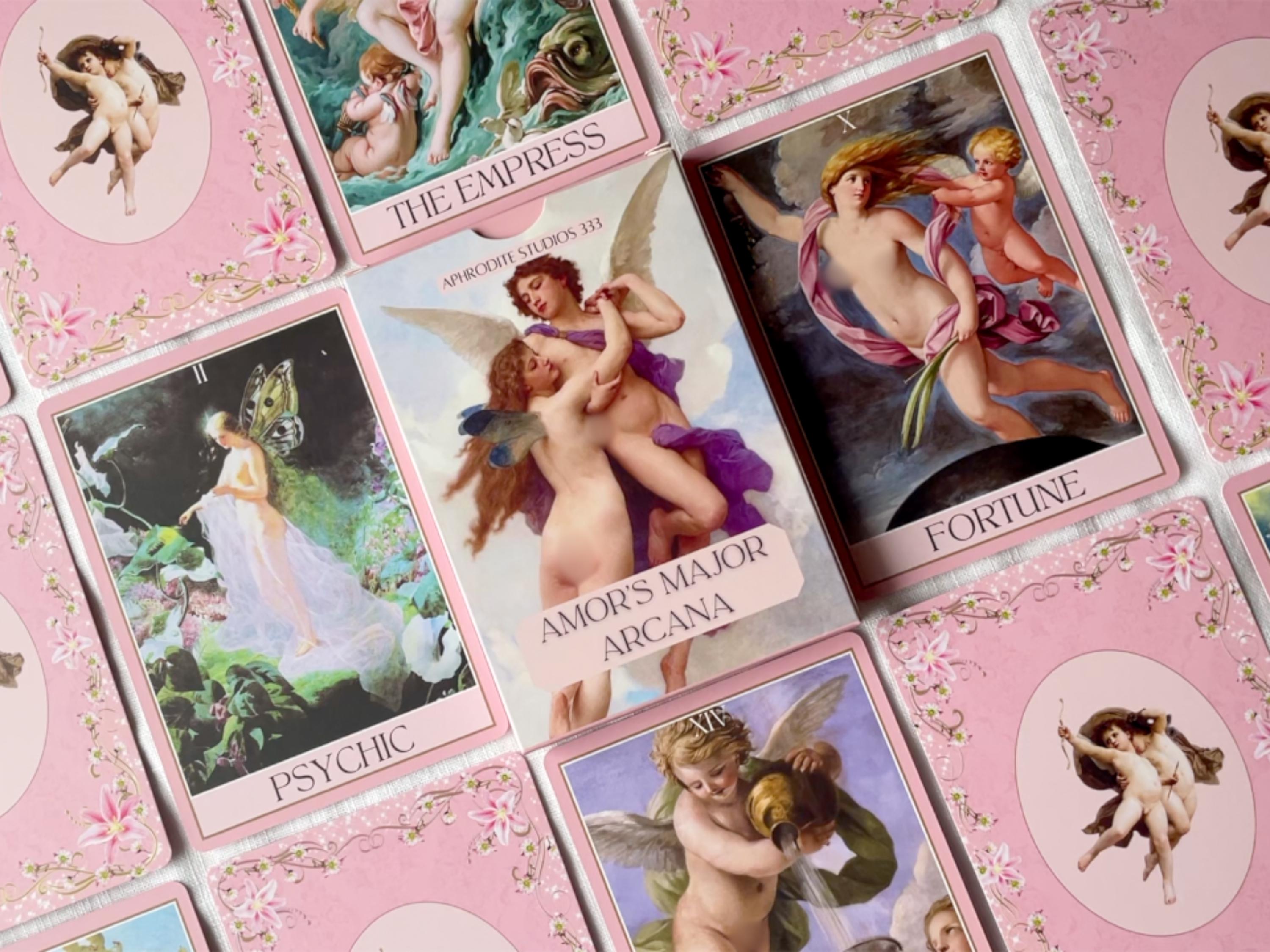 Amors Major Arcana | Amor Tarot | Eros Tarot | Love Tarot | Soulmate Tarot | Romantic Tarot