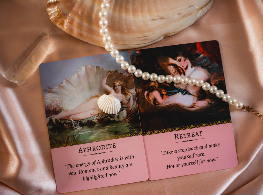 Aphrodite Oracle | Musings of Aphrodite Oracle | Venus Oracle | Aphrodite Tarot | Goddess Tarot | self-care tarot | Venus Oracle