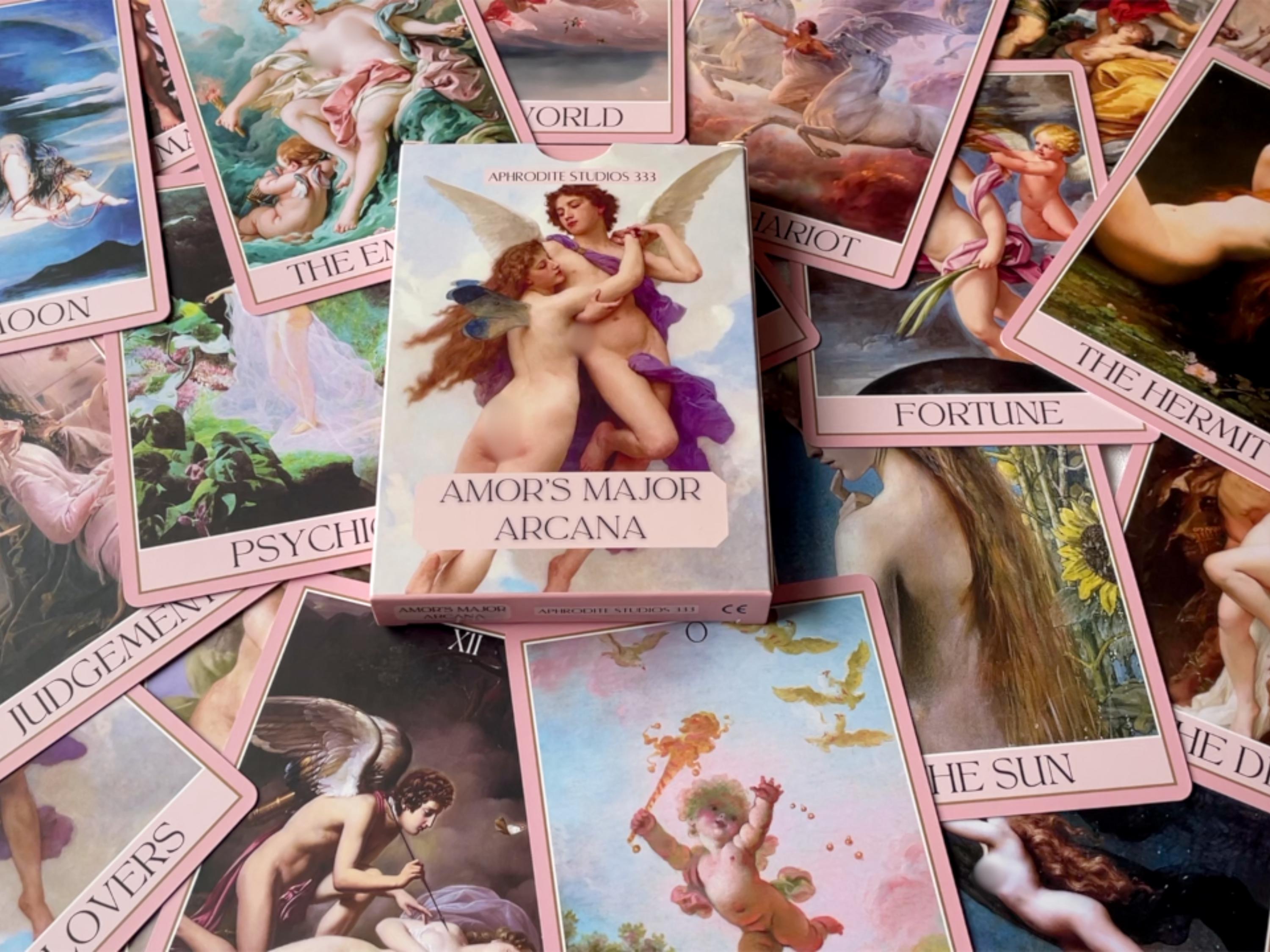 Amors Major Arcana | Amor Tarot | Eros Tarot | Love Tarot | Soulmate Tarot | Romantic Tarot