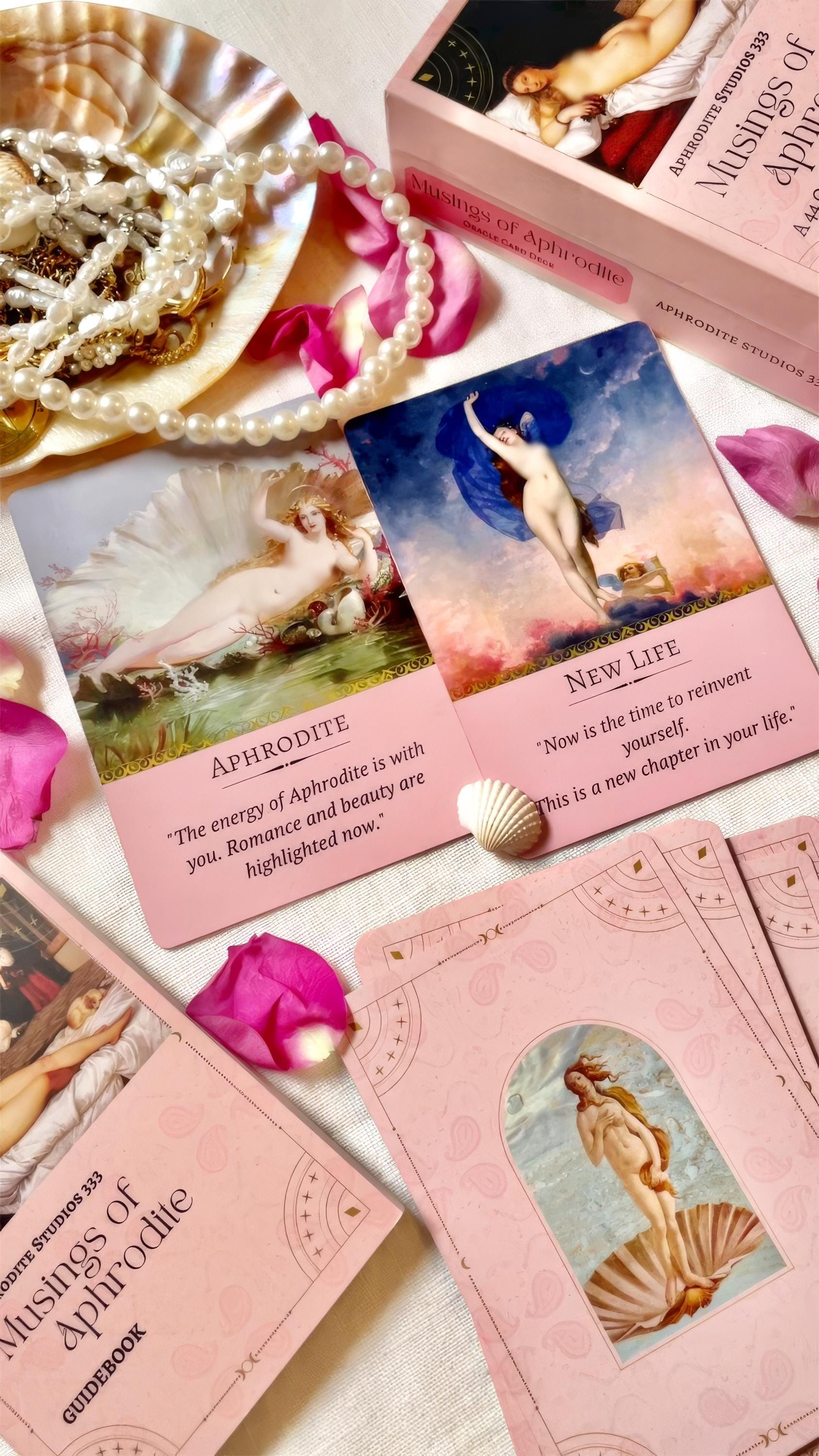 Aphrodite Oracle | Musings of Aphrodite Oracle | Venus Oracle | Aphrodite Tarot | Goddess Tarot | self-care tarot | Venus Oracle