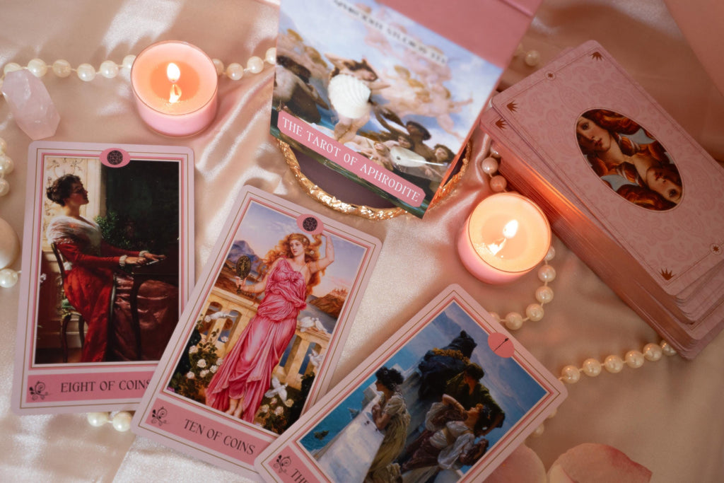 Aphrodite Tarot |Tarot of Aphrodite®| Venus Tarot | Goddess Tarot | Romantic Tarot | Greek Mythology Tarot
