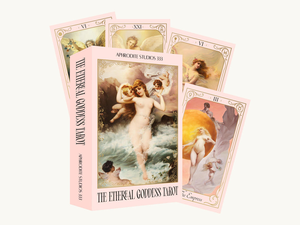 The Ethereal Goddess Tarot | Venus Tarot | Goddess Tarot | Romantic Tarot | Whimsical Tarot