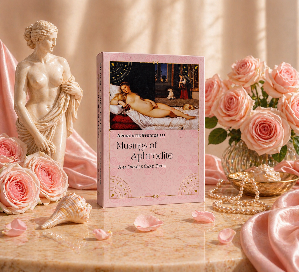 Venus Goddess Oracle Deck – Musings of Aphrodite ™️ | 44 Cards