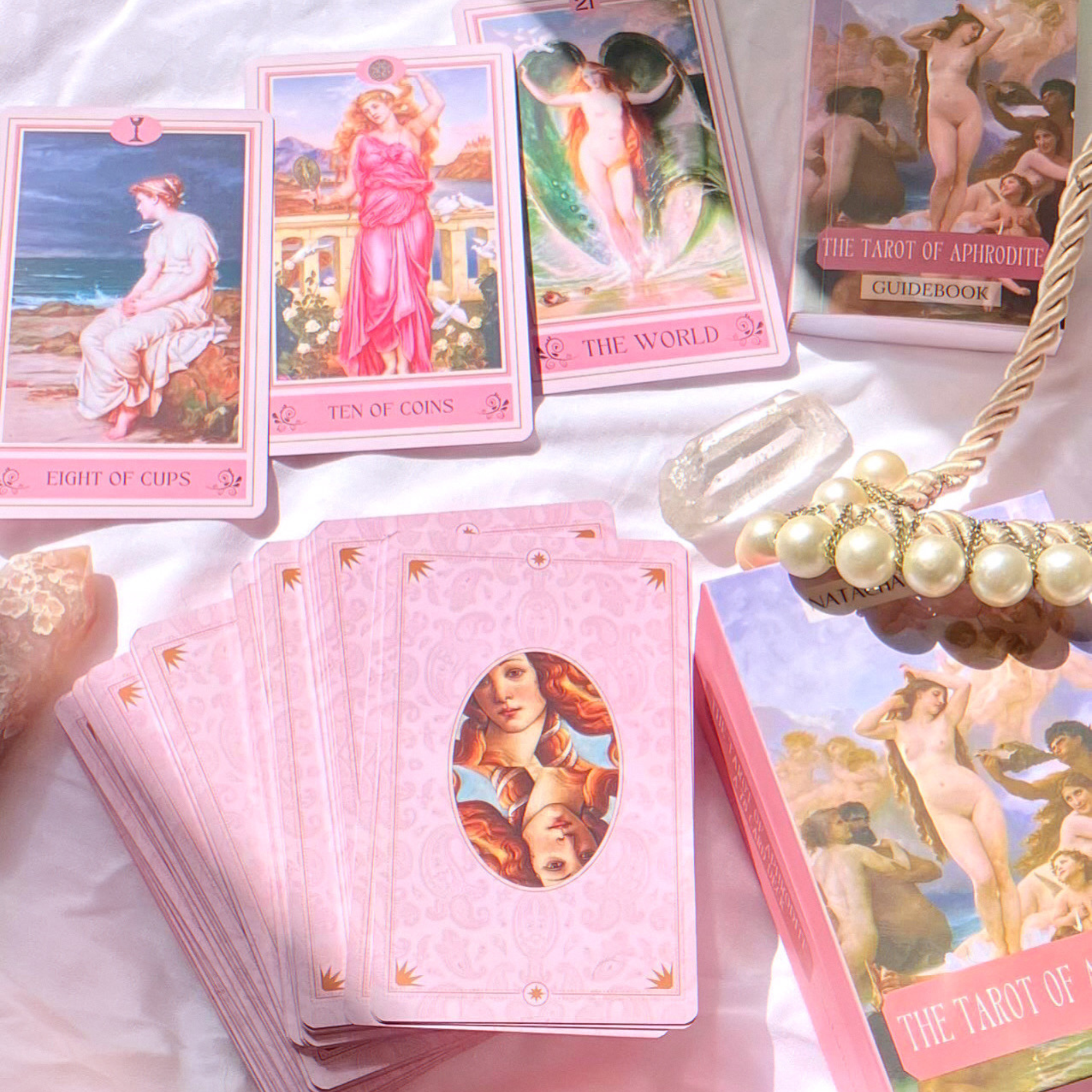 Aphrodite Tarot |Tarot of Aphrodite®| Venus Tarot | Goddess Tarot | Romantic Tarot | Greek Mythology Tarot
