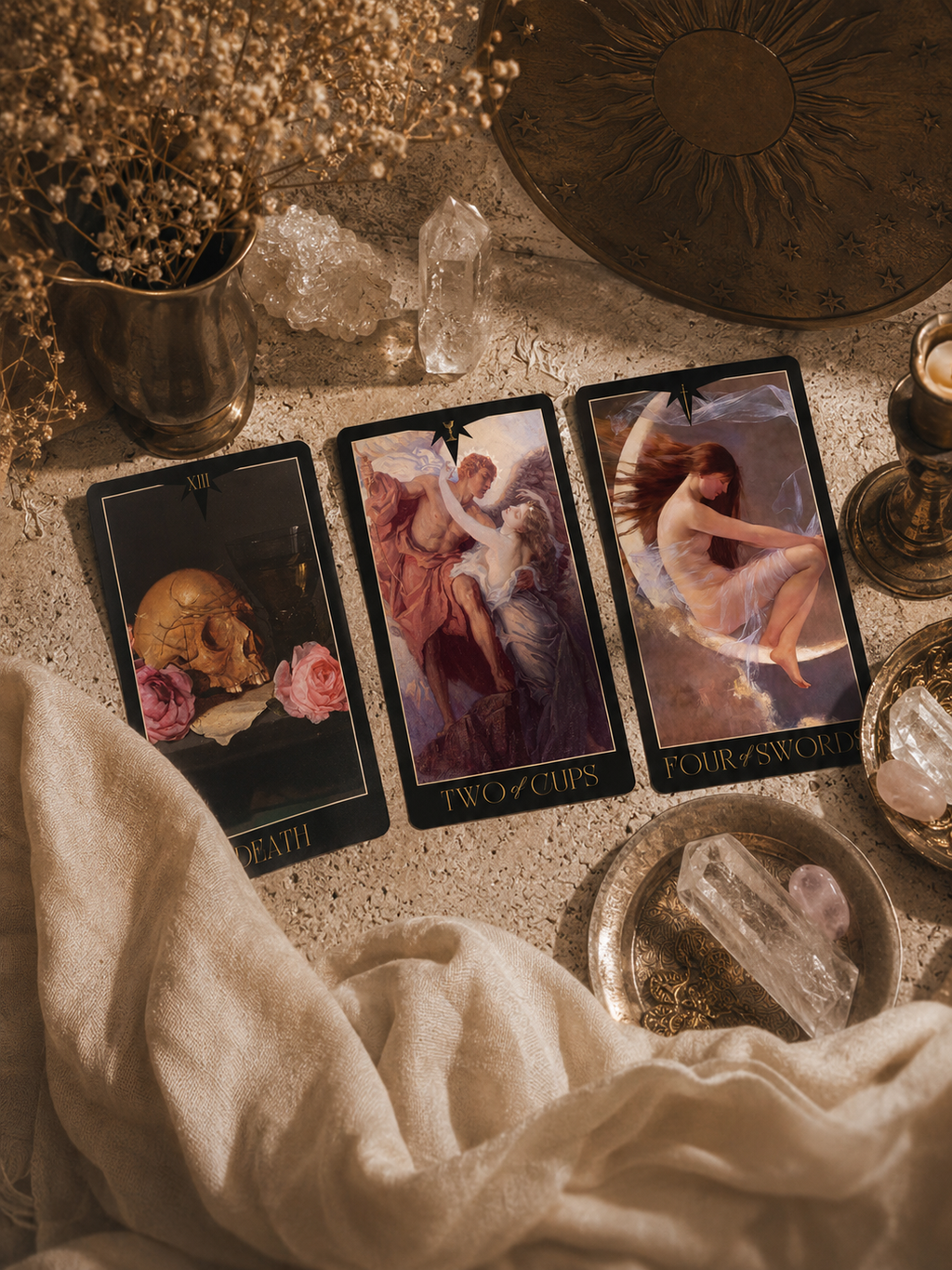 The Venus Morningstar Tarot™️ 2nd Edition – Goddess & Fine Art Tarot Deck