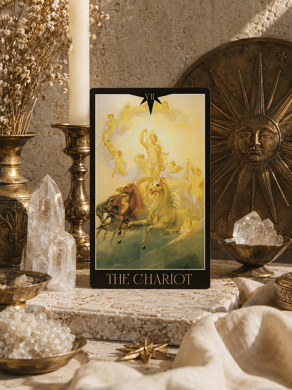 The Venus Morningstar Tarot™️ 2nd Edition – Goddess & Fine Art Tarot Deck