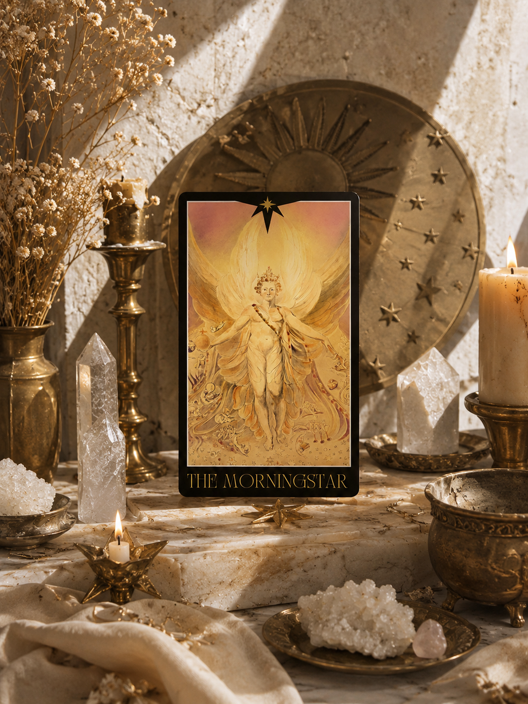 The Venus Morningstar Tarot™️ 2nd Edition – Goddess & Fine Art Tarot Deck