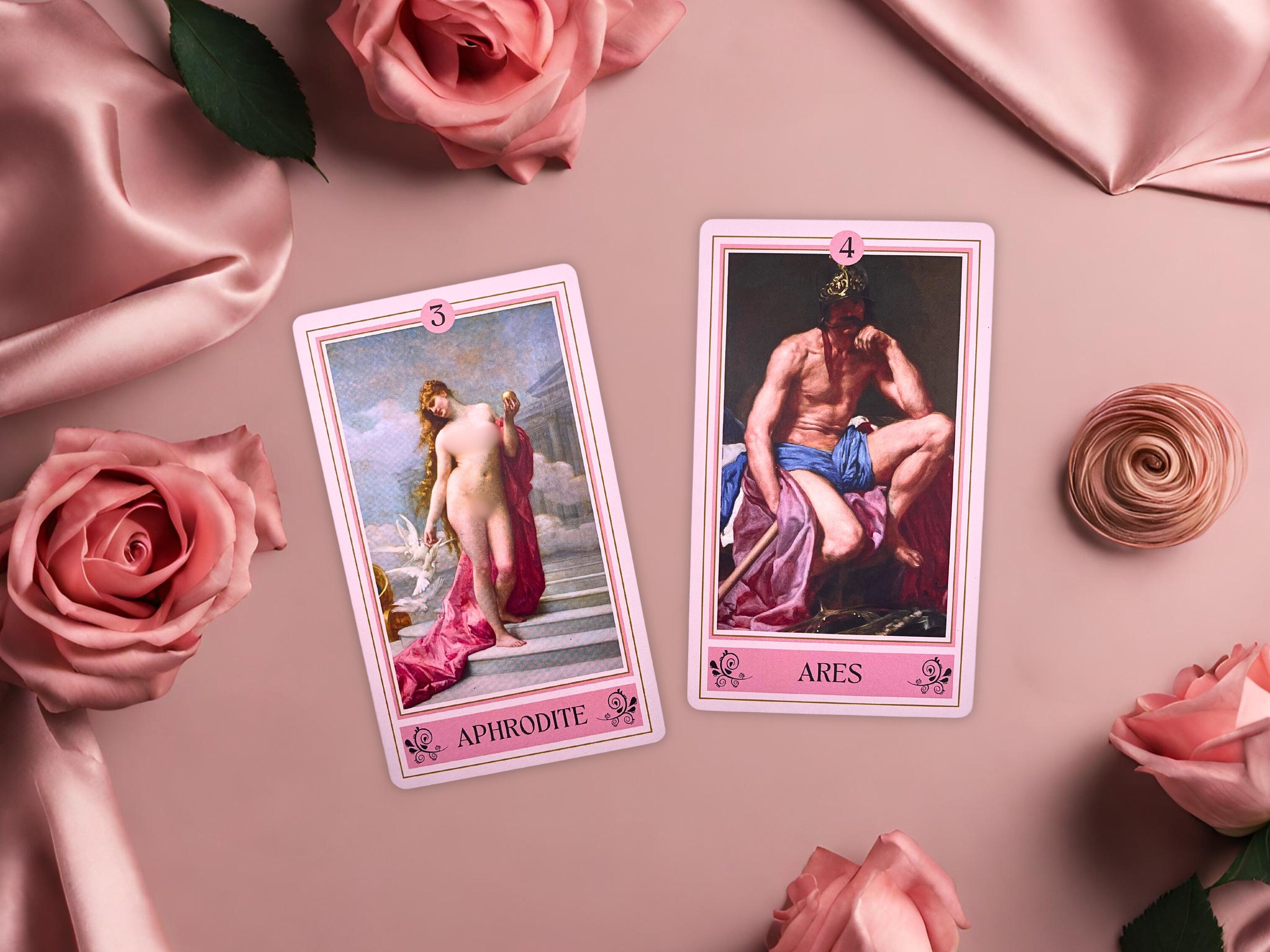 Aphrodite Tarot |Tarot of Aphrodite®| Venus Tarot | Goddess Tarot | Romantic Tarot | Greek Mythology Tarot