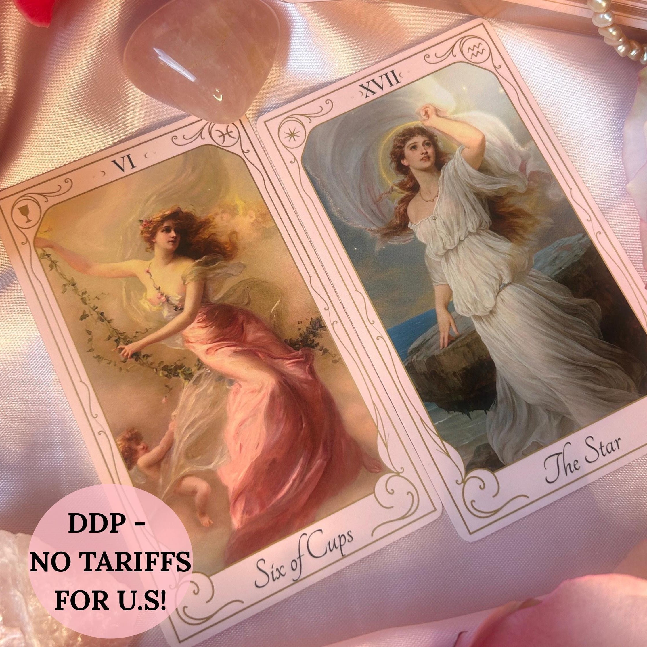 The Ethereal Goddess Tarot | Venus Tarot | Goddess Tarot | Romantic Tarot | Whimsical Tarot