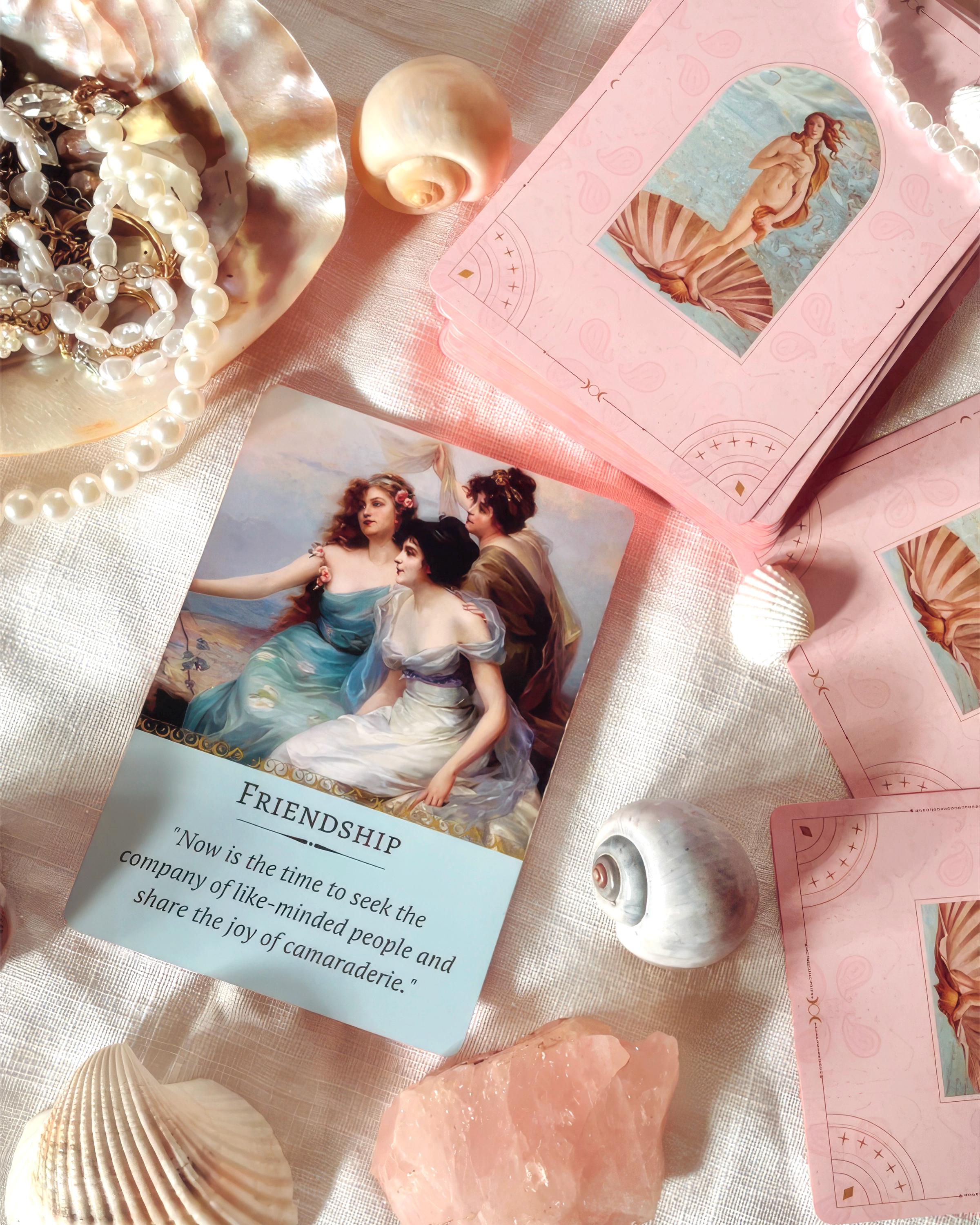 Aphrodite Oracle | Musings of Aphrodite Oracle | Venus Oracle | Aphrodite Tarot | Goddess Tarot | self-care tarot | Venus Oracle