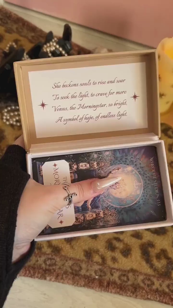 The Venus Morningstar Tarot | Venus Tarot | Venus Morningstar Tarot | Morningstar Tarot | Goddess Tarot | Greek Mythology Tarot